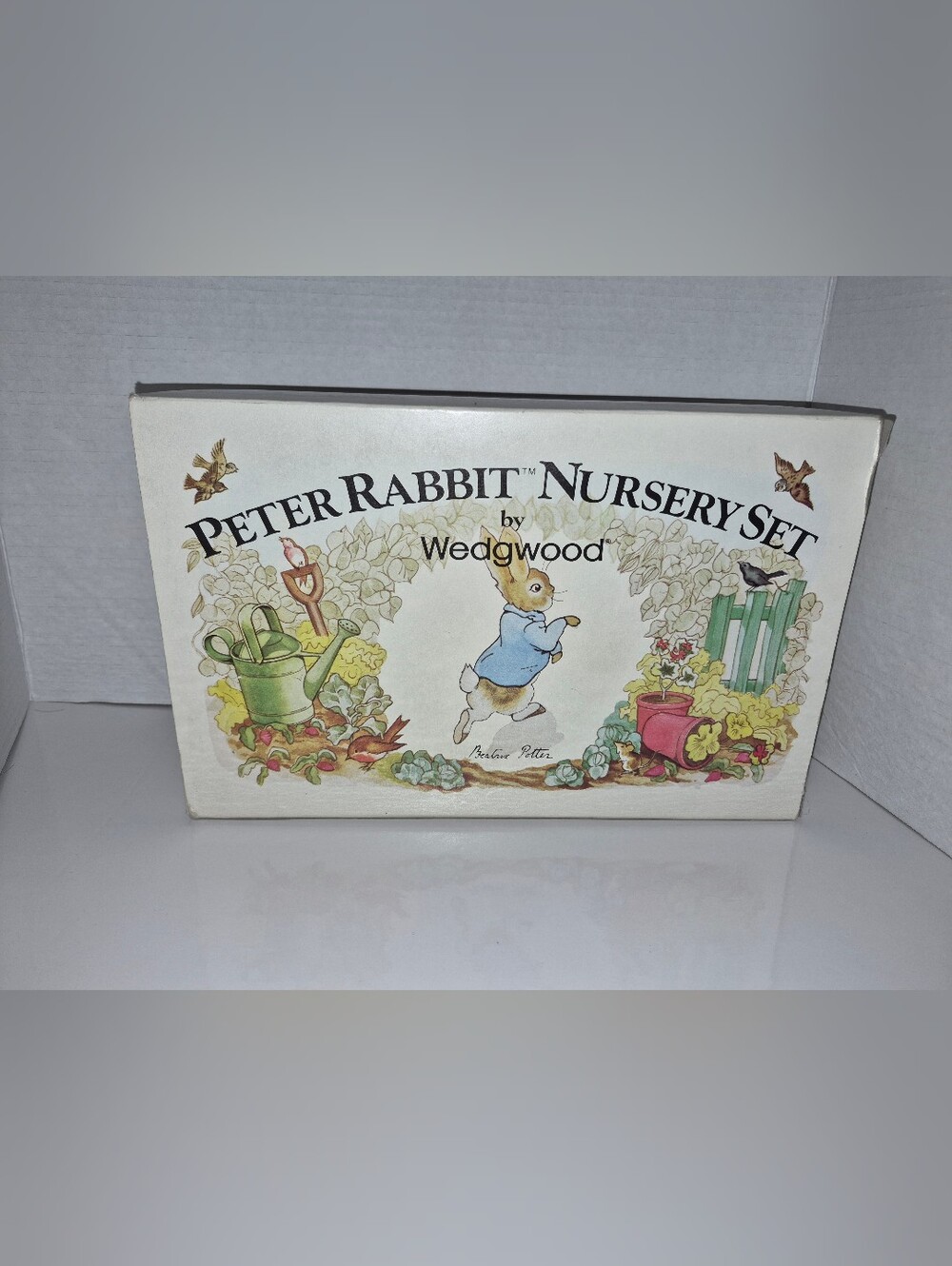 Vintage Peter Rabbit Nursery Set by Wedgwood Cup Bowl And Plate
